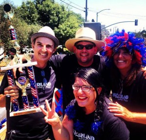 Alameda Fourth of July Parade Third Place Float Winners